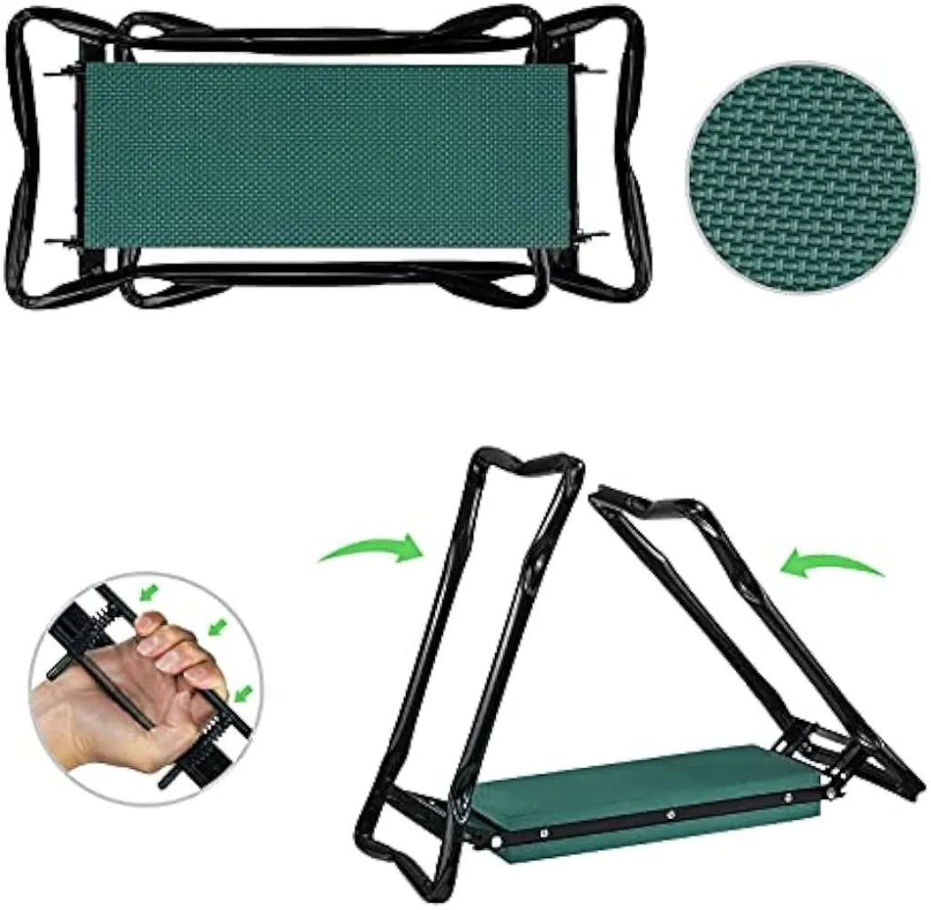 Foldable Garden Kneeler and Seat