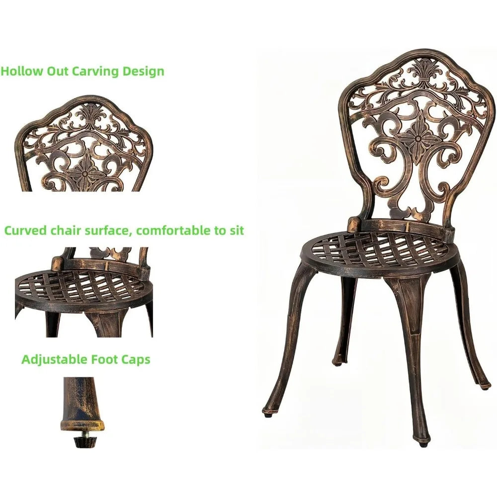 Rustproof Cast Aluminum Patio Furniture