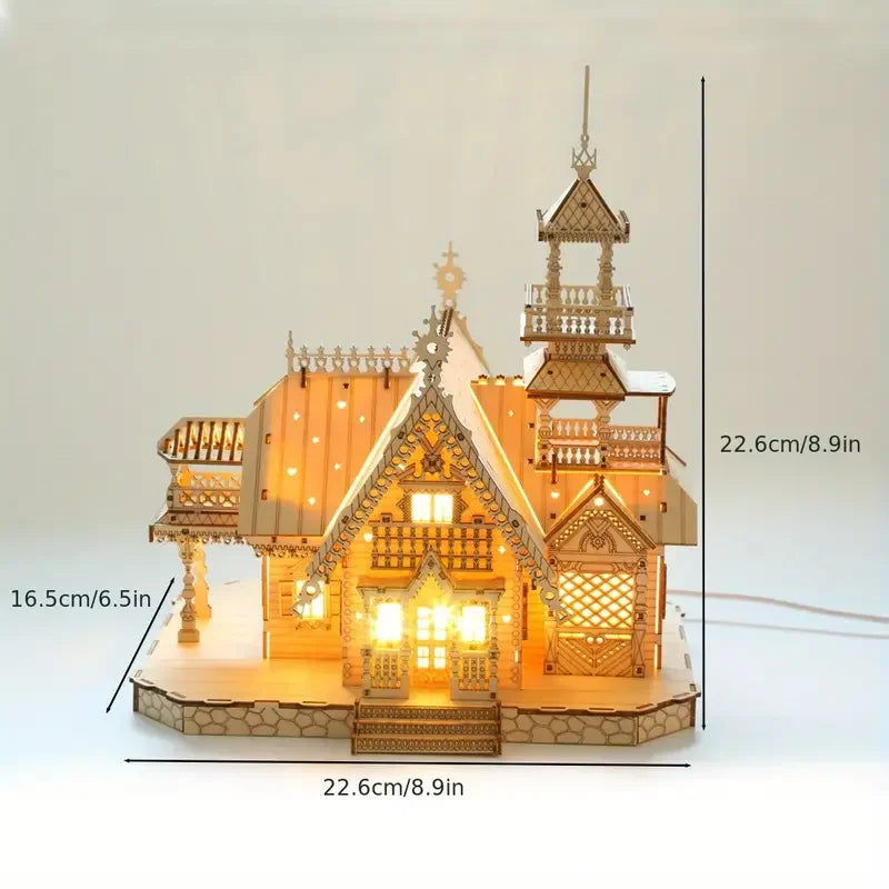 3D Wooden Creative Holiday Gift