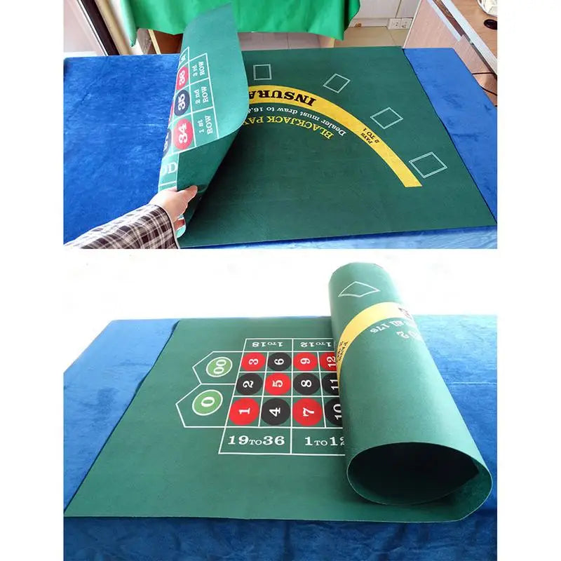 Double-sided Poker Game Mat