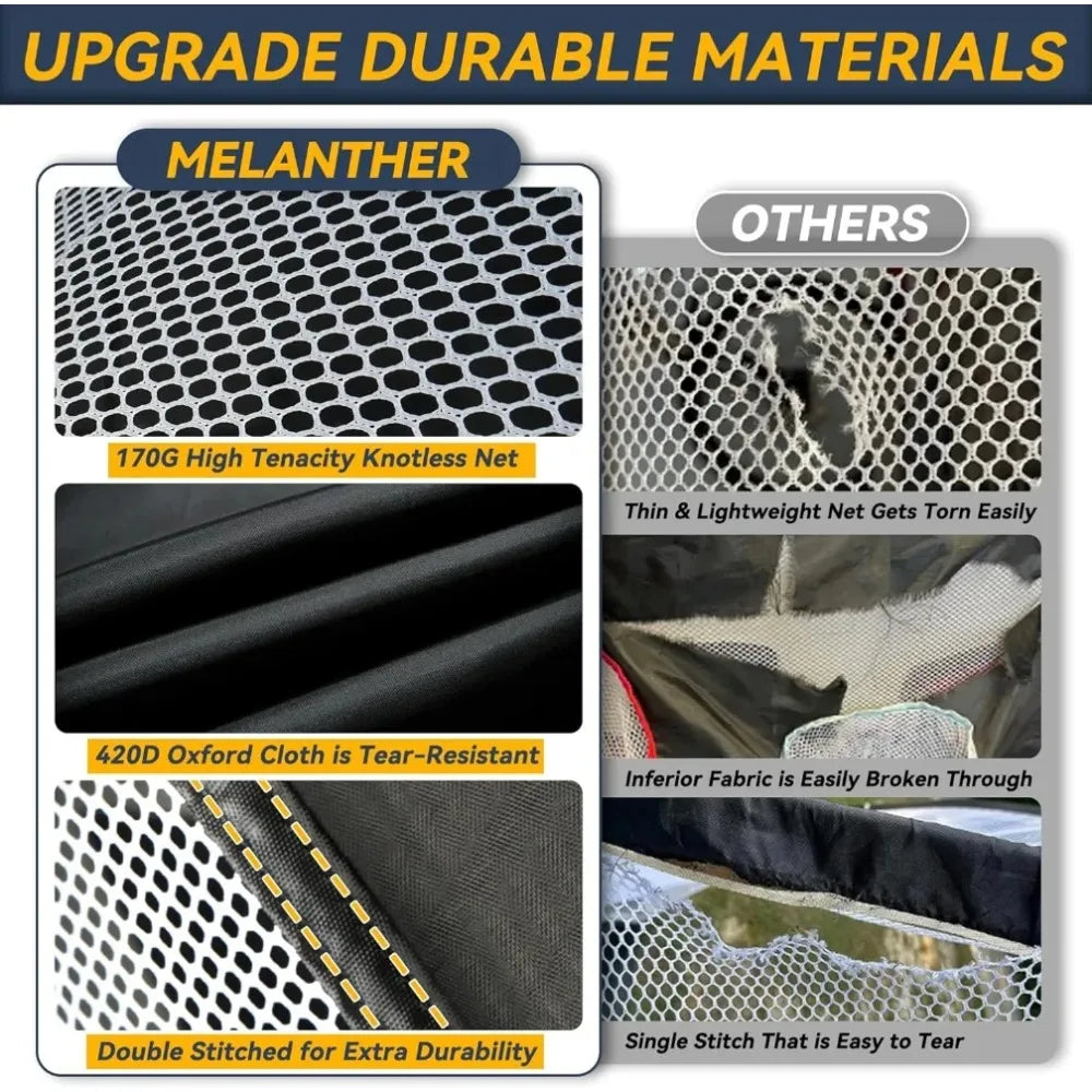 10x7ft Golf Practice Net with Golf Mat