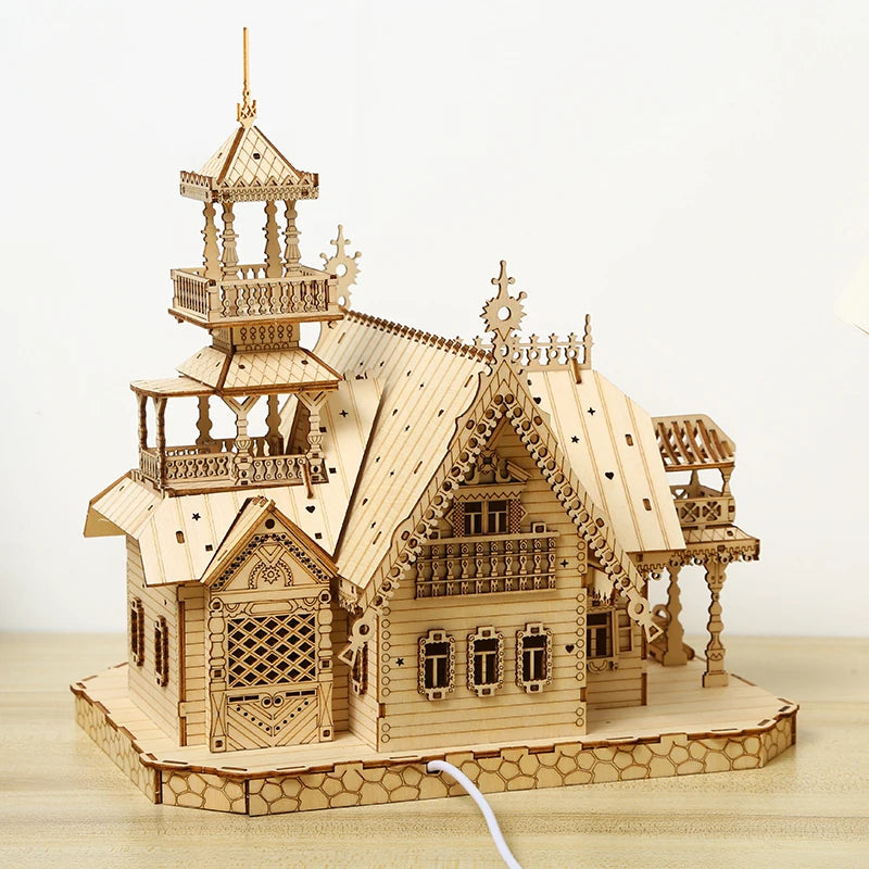 3D Wooden Creative Holiday Gift