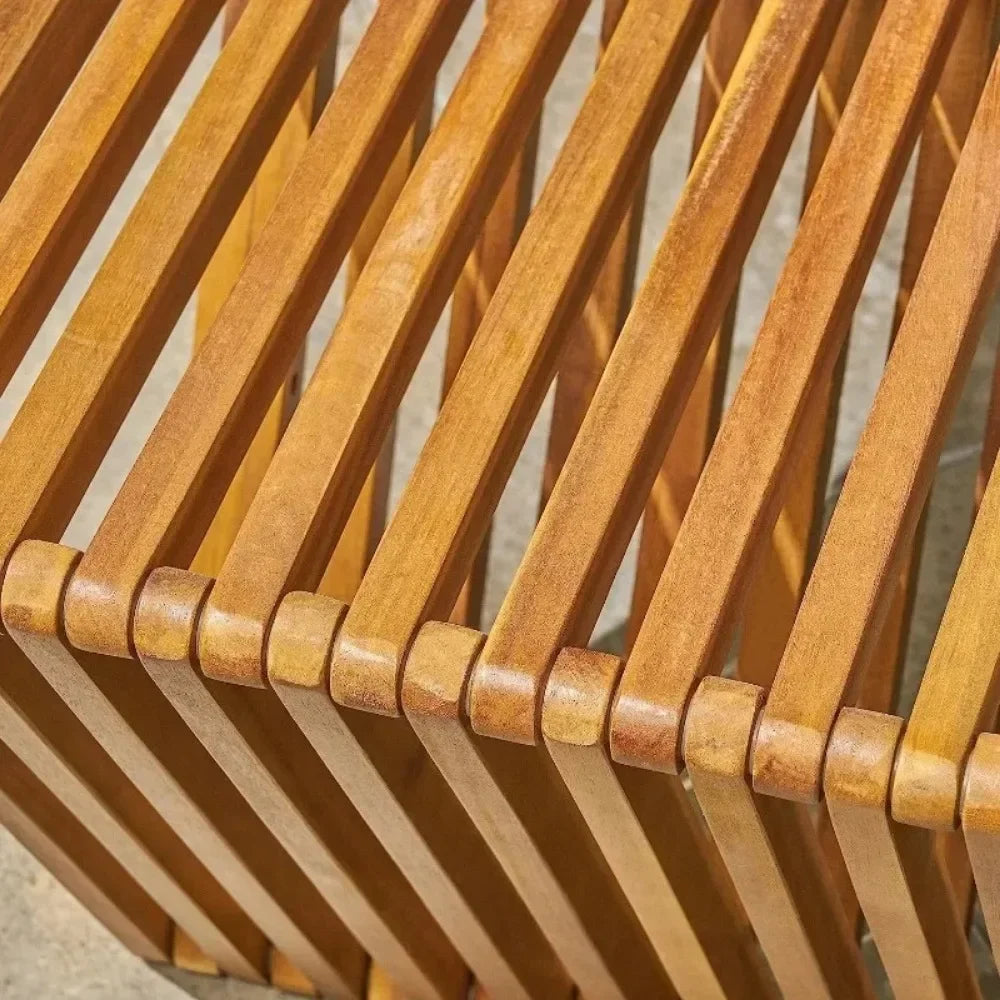 Outdoor Acacia Wood Bench