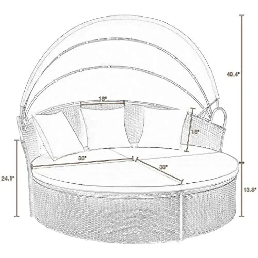 Sectional Sofa for Patio