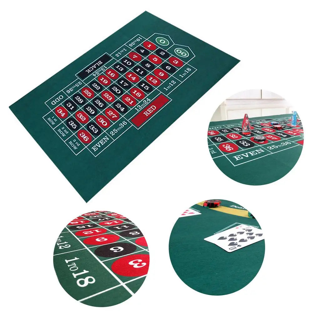 Double-sided Poker Game Mat