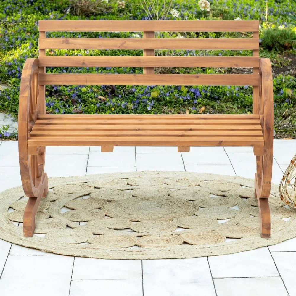 Patio Garden Rustic Bench