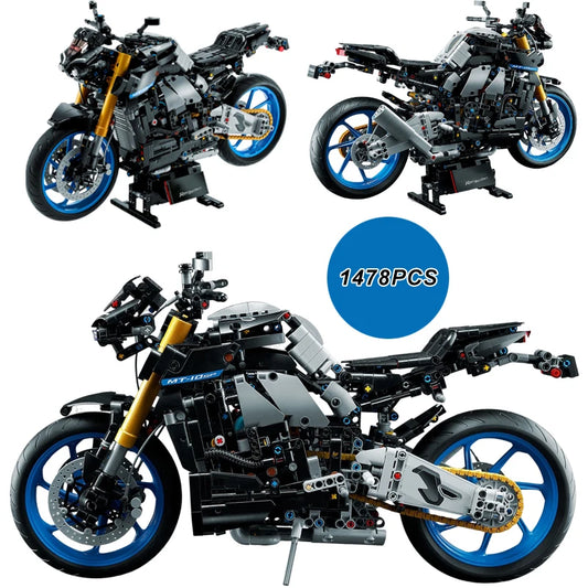 Yamahas Racing Motorcycle Building Blocks Kit