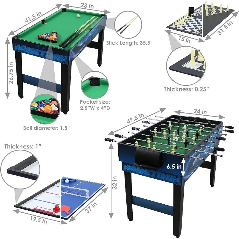 Combination Multi-Game Table