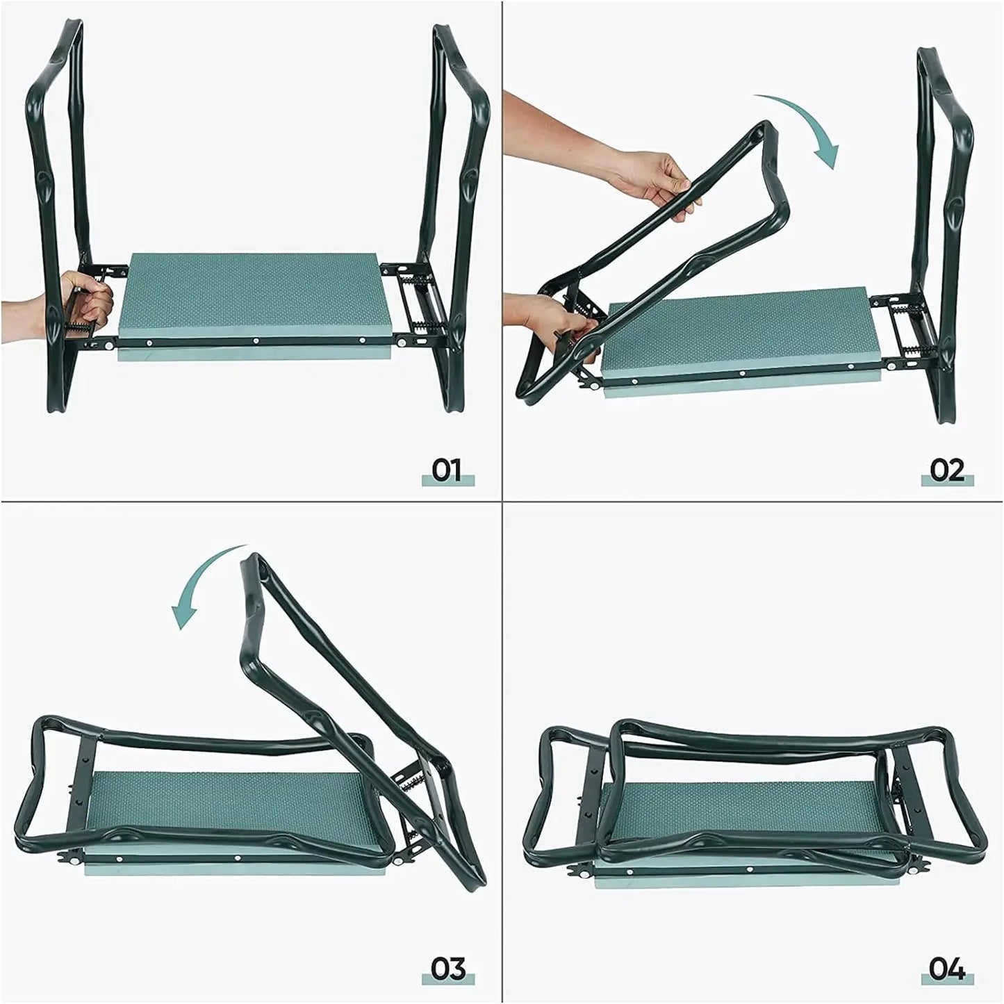 Upgraded Folding Garden Kneeler and Seat,