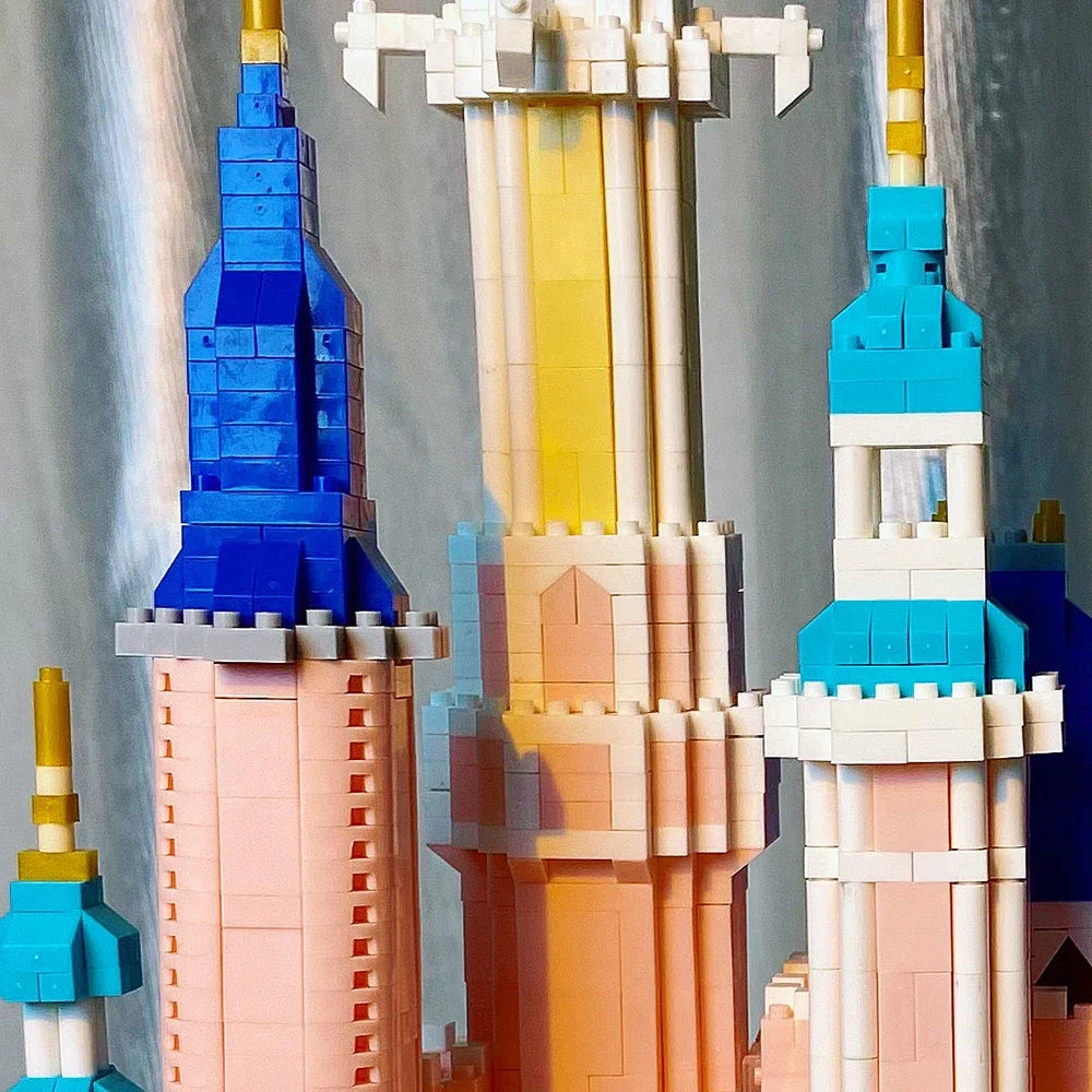 Princess Castles Gift Architecture Assemble Bricks