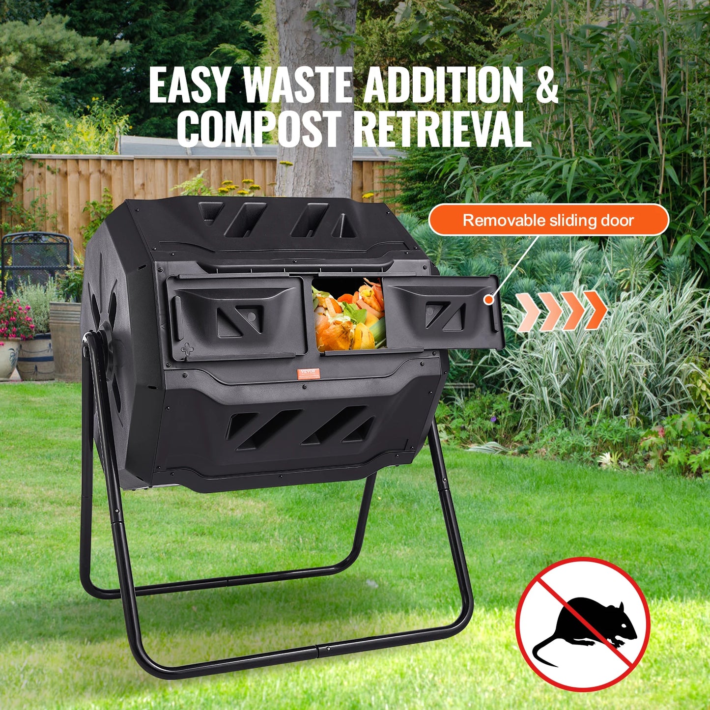 Composter Bin Tumbler for Garden